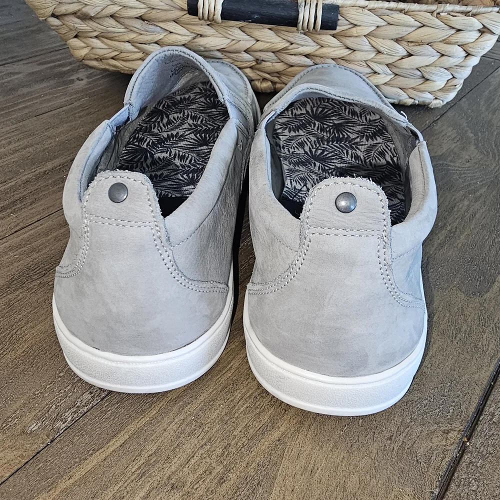 SECTION-X Men's Gray Classy Slip-On Loafers Boat Shoes Size 12 NWOB